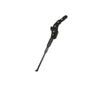 cyclingcolors Pata de Cabra Caballete Lateral Ajustable para Bicicleta, de 24" a 28", de Aluminio Negro, con fijación de Soporte