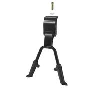 cyclingcolors Pata de Cabra Caballete para Bicicleta eléctrica, Doble bípode, 24", 26", 28", Aluminio Negro