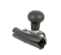 cyclingcolors Perilla de volante con rótula para dirección asistida, universal, para tractor, cortacésped, máquina agrícola, diámetro 46,5 mm