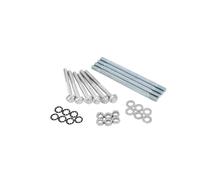 cyclingcolors perno + tornillos de cárter de acero 6x25/40/45 pour moto scooter mobylette compatible avec PEUGEOT 103