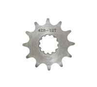 cyclingcolors Piñón Cadena de Transmisión moto ciclomotor compatible con am6 minarelli 428 12 Dientes Salida de Caja Arrastre