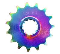 cyclingcolors Piñón Cadena de Transmisión moto ciclomotor compatible con am6 minarelli neo chrome 420 15 Dientes Salida de Caja Arrastre