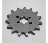 cyclingcolors Piñón Cadena de Transmisión moto ciclomotor compatible con derbi senda 420 15 Dientes Salida de Caja Arrastre