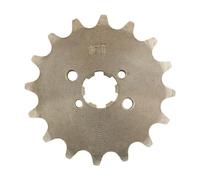 cyclingcolors Piñón Cadena de Transmisión moto ciclomotor compatible con derbi senda 420 16 Dientes Salida de Caja Arrastre