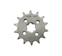cyclingcolors Piñón Cadena de Transmisión moto ciclomotor compatible con derbi senda 428 14 Dientes Salida de Caja Arrastre
