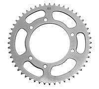 cyclingcolors Piñón de cadena engranajes ciclomotor para motocicleta scooter ciclomotor compatible con derbi senda peugeot xp6 420 52 dientes aburrir 105mm