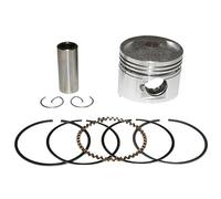 cyclingcolors Pistones y arandelas motores moto ciclomotore piston motor cilindro compatible con gy6 139qmb peugeot v clic kymco sym orbit baotian razzo D 39mm eje 13mm