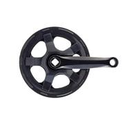 cyclingcolors Platos y bielas para Bicicleta de montaña 16-36, Acero, 36 Dientes, 127 mm, Color Negro