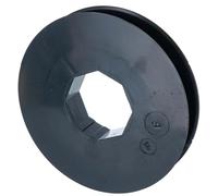 cyclingcolors Polea disco de Correa persiana enrollable 12-15mm recogedor empotrado SW40 40mm, Ø 114mm