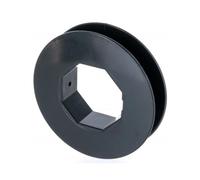 cyclingcolors Polea disco de Correa persiana enrollable 12-15mm recogedor empotrado SW40 40mm, Ø 85mm