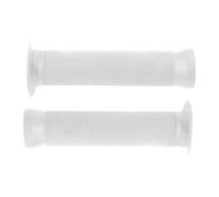 cyclingcolors Puños Bicicleta 130mm BMX Dirt Freestyle Antideslizante Manillar Accesorios Bicicleta, Blanco