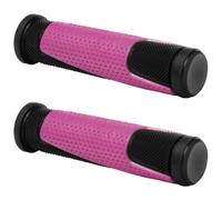 cyclingcolors Puños de Bicicleta 125 mm diámetro 22 mm de Doble Densidad Suaves Unisex Manillar MTB Trekking Carretera Scooter Rosa
