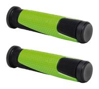 cyclingcolors Puños de Bicicleta 125 mm diámetro 22 mm de Doble Densidad Suaves Unisex Manillar MTB Trekking Carretera Scooter Verde