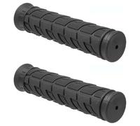 cyclingcolors Puños de Bicicleta 125 mm diámetro 22 mm de Goma Suaves Unisex Manillar MTB Trekking Carretera Scooter Negro