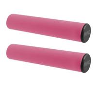 cyclingcolors Puños de Bicicleta 135 mm diámetro 22 mm de Silicona Suaves Unisex Manillar MTB Trekking Carretera Scooter Rosa