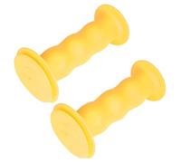 cyclingcolors Puños de Manillar 19mm 85mm Bicicleta MTB BMX Ciclismo Goma Antideslizante, Amarillo