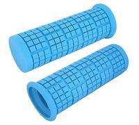 cyclingcolors Puños de Manillar 22mm 85mm Bicicleta MTB BMX Ciclismo Goma Antideslizante (Azul)