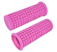 cyclingcolors Puños de manillar 22mm 85mm bicicleta mtb bmx ciclismo goma antideslizante (Rosa)