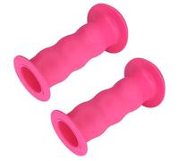 cyclingcolors Puños de Manillar 22mm 85mm Bicicleta MTB BMX Ciclismo Goma Antideslizante, Rosa
