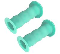 cyclingcolors Puños de Manillar 22mm 85mm Bicicleta MTB BMX Ciclismo Goma Antideslizante, Turquesa