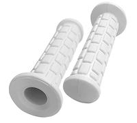 cyclingcolors Puños Empunadura Moto Scooter Cross diámetro 22mm 24mm universal, 130mm, Blanco