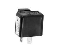 cyclingcolors relé regula la velocidad del intermitentes para motocicleta, scooter y ciclomotor compatible con 6V 12V max 80W 2 pin