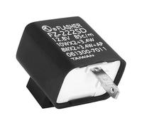 cyclingcolors relé regula la velocidad del intermitentes para motocicleta, scooter y ciclomotor compatible con 12v 48w 2 pin para intermitentes LED