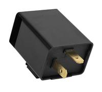 cyclingcolors relé regula la velocidad del intermitentes para motocicleta, scooter y ciclomotor compatible con 12V 2x 21W zumbador 2 pin