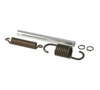 cyclingcolors resorte soporte central pata de cabra + pasador compatible con GILERA DNA 50CC motocicleta scooter ciclomotor