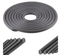 cyclingcolors sellado espuma polietileno rollo juntas cinta cuerda redondo PE puerta, ventana Perfil de rellenado Calafateo aislamiento acústico y térmico (Ø20mm x 3 metro)