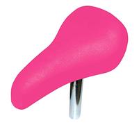 cyclingcolors Sillín de Bicicleta Niño BMX Espuma Comfort con tija de 22mm, Rosa
