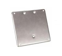 cyclingcolors Soporte de matrícula portaplacas Portamatriculas para Moto Scooter ciclomotor, 170x170mm Metal de Hierro en Bruto
