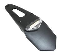 cyclingcolors Soporte de matrícula portaplacas Portamatriculas para Moto Scooter ciclomotor con luz LED Transparente 328x55x110 mm