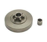 cyclingcolors Tambor de embrague piñón compatible con motosierra 3/8" con rodamiento STIGA SP352 SP400 SP375Q NAC SPS0138 TOPSUN 4116 TS41 Einhell