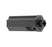 cyclingcolors Tapa de tubo de persiana enrollable octogonal, salida de plástico para ventana, para tubo octogonal de 40 mm, salida cuadrada de 10 mm con boquilla de Ø 18 mm