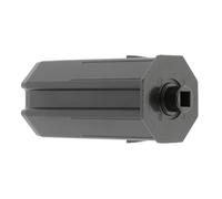 cyclingcolors Tapa de tubo de persiana enrollable octogonal, salida de plástico para ventana, para tubo octogonal de 60 mm, salida cuadrada de 10 mm con boquilla de Ø 18 mm