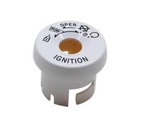 cyclingcolors Tapa del interruptor de llave de motocicleta, scooter y ciclomotor compatible con mbk booster stunt yamaha bw's slider blanc