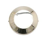 cyclingcolors Tapa del Volante Cubierta protección para Motocicleta, Scooter, ciclomotor, Compatible con MBK 51 chromé