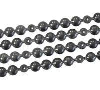 cyclingcolors Tira de Clavos Falsos + Clavos, Ø9,5 mm, Longitud 1 Metro, Color Negro, para Muebles, tapicería, fijación