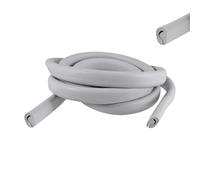 cyclingcolors Tira de goma gris para proteger el parabrisas de motocicletas, scooters y ciclomotores, compatible con PIAGGIO VESPA 50-ET3.