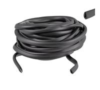 cyclingcolors Tira de goma negra para proteger el parabrisas de motocicletas, scooters y ciclomotores, 10 m de largo, compatible con Piaggio Vespa 50cc PX 058853-279882