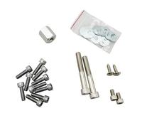 cyclingcolors Tornillos de carrocería para carenado de Moto, Scooter y ciclomotor en Acero Cromado compatibles con MBK Booster Yamaha BWS