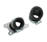 cyclingcolors Tubo de admisión de motocicleta scooter ciclomotor compatible con am6 minarelli mbk x power yamaha tzr peugeot xps rieju rs1 diámetro3 24mm + 32mm