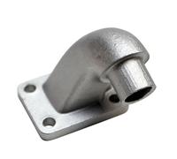 cyclingcolors Tubo de admisión de motocicleta scooter ciclomotor compatible con mbk 51 diámetro interior 15mm / diámetro exterior 19mm