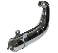 cyclingcolors Tubo de Escape de motocicleta, scooter y ciclomotor compatible con MBK Motobecane 40, 50, 41 y 51 cromado.