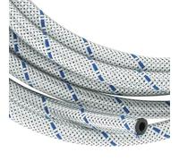cyclingcolors tubo gasolina 8mm x 13mm goma caucho con acero flexible Trenzado manguera de combustible coche moto cortacésped (longitud 1m)