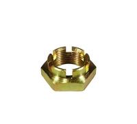cyclingcolors Tuerca de cubo con muescas DIN7603A de 1-1/4" para eje delantero de tractor, compatible con Landini Challenger