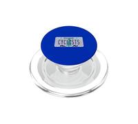 Cyclists Biking Portland Oregon OR Placa de matrícula de Recuerdo PopSockets PopGrip para MagSafe