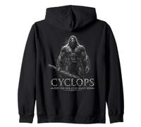 Cyclops La Leyenda del Mito Griego Gigante de un Ojo Sudadera con Capucha