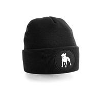 Cyclops Print Pitbull - Gorro para pasear al perro, color blanco y negro, Negro, Taille unique